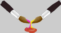 Magenta and Yellow make Red